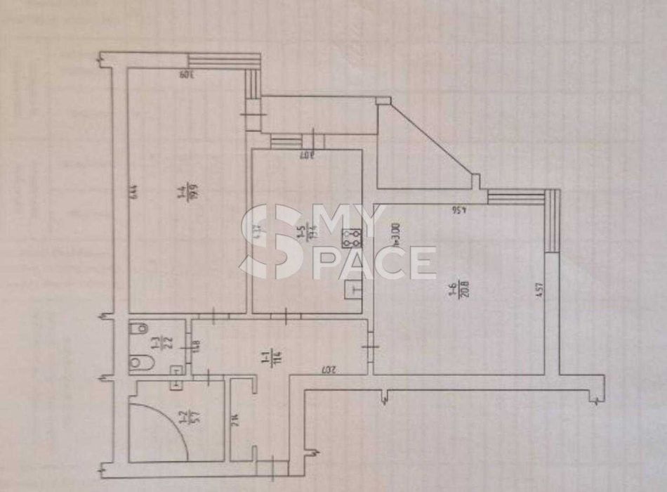 Коновальця Алмазова ЖК Митець 2к Якісна  74.3 м² Печерськ Центр