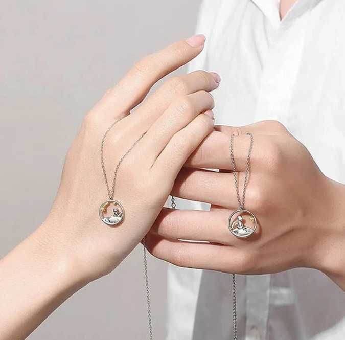 Conjunto de colar do Pequeno Príncipe ENTREGA GRÁTIS NOVO