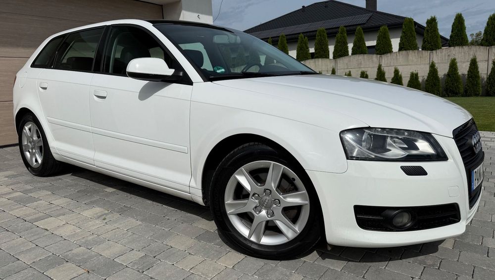 Audi A3 Sportback Audi A3*2.0TDI*skóry*szklany dach*bezwypadek*led*zadbana*org km