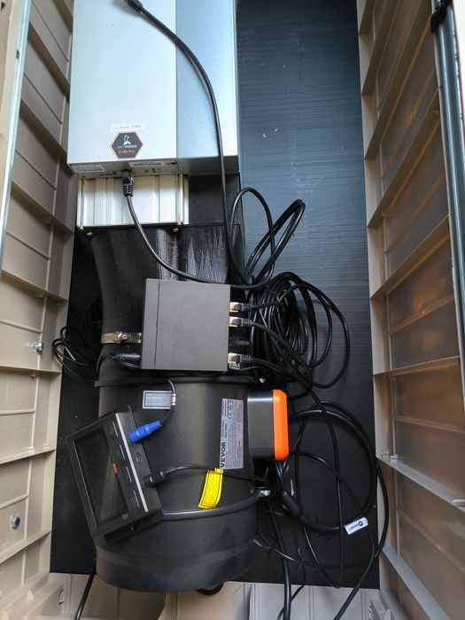 2 MAQ. Antminer S19K Pro 120TH Nova + Ventilador Novo