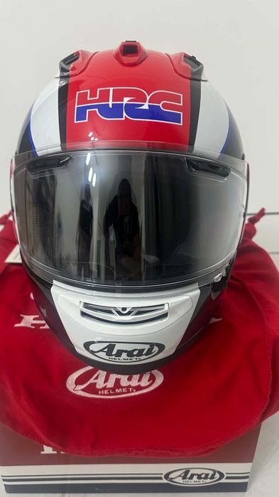 Capacete Arai RX-7V Honda HRC GP RED