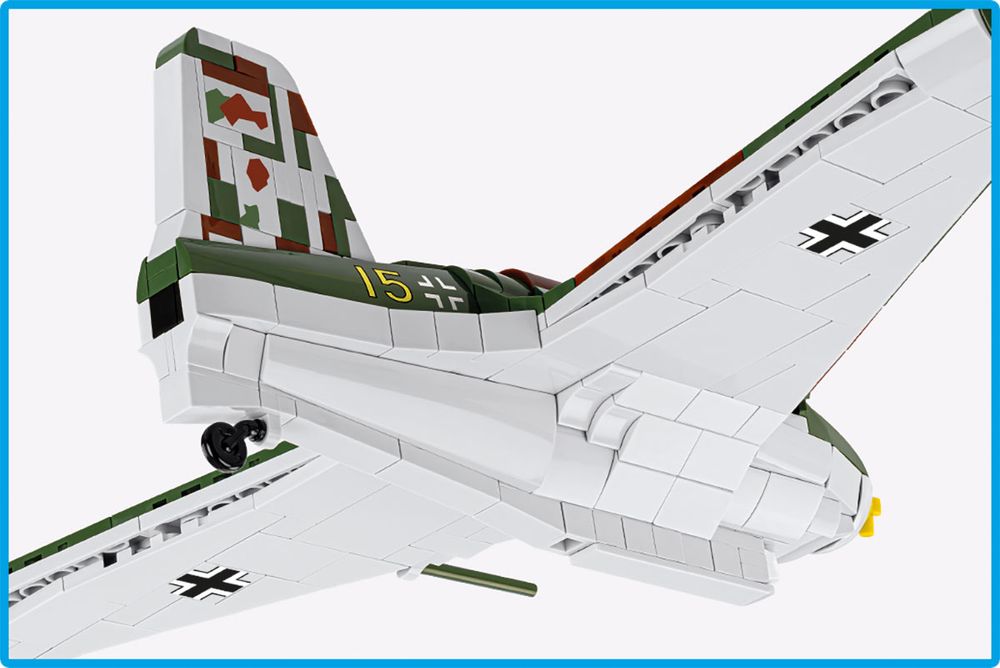 Klocki Cobi 5766 Samolot Myśliwiec Messerschmitt Me 163B Komet 543.El