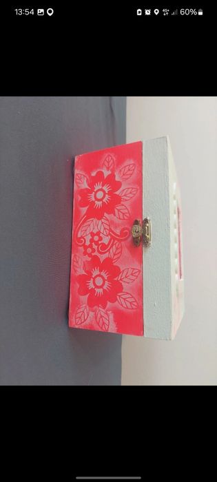 Porta joias feito á mão