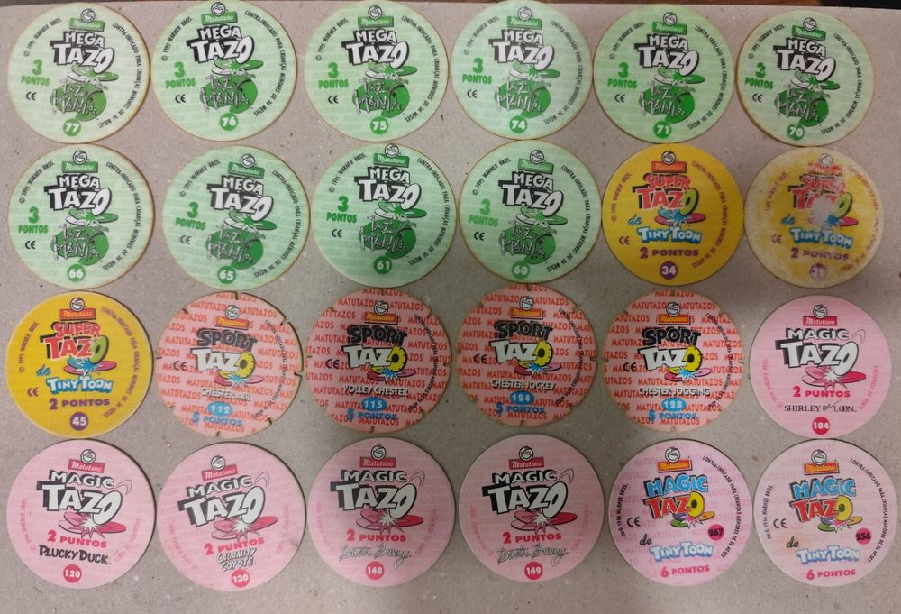 Lote de 72 Tazzos