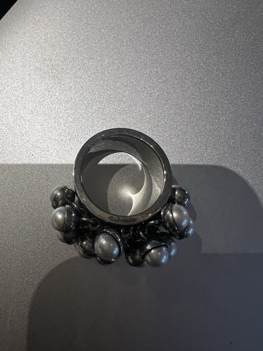 Anel da marca Swatch Prateado.