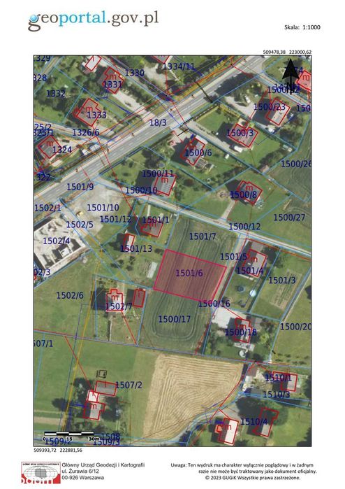 Działka budowlana w Pisarzowicach