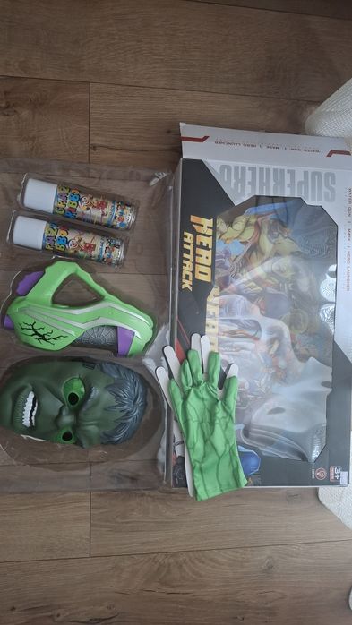 Маска Галка звукова, бластер стріляє пінкою та водою