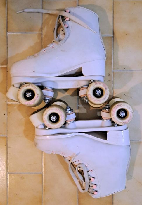 Patins Oxelo Brancos 38 - Iniciação