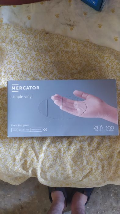 Нітрилові  резинові рукавиці