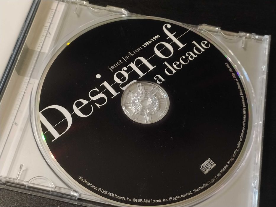 Janet Jackson -Design of a Decade 1986/1996 -CD Wrocław
