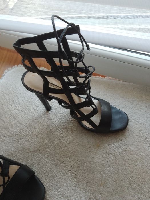 Buciki letnie wiązane ZARA 38