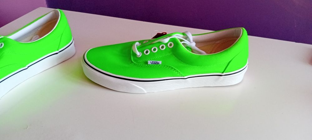 Vans neonowe trampki 40,5