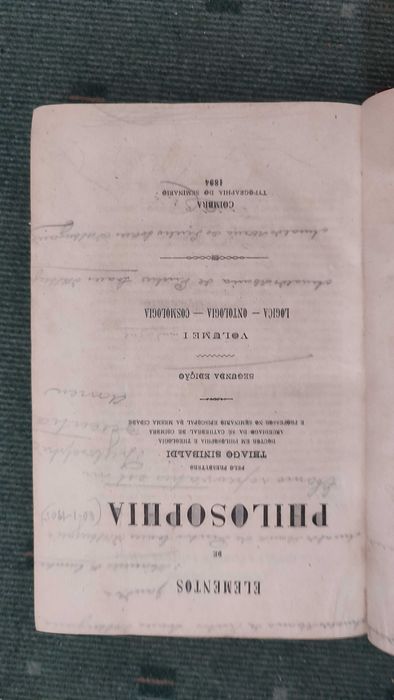 Elementos de Philosophia Volume 1 - 1894