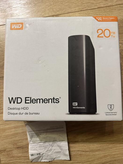 Wd Elements Desktop 20TB