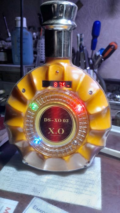 Портативная колонка DS-XO 03 коньяк