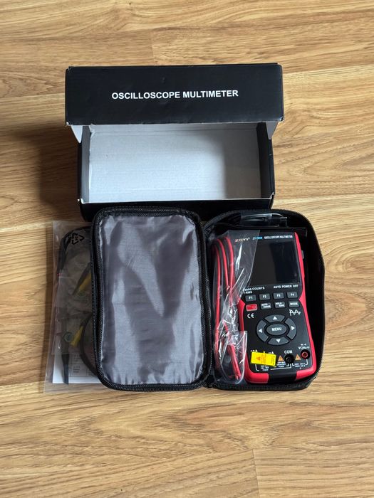 Multimetr 2xSONDY 703S miernik z oscyloskopem cyfrowy 3w1 ZOYI ZT-703S