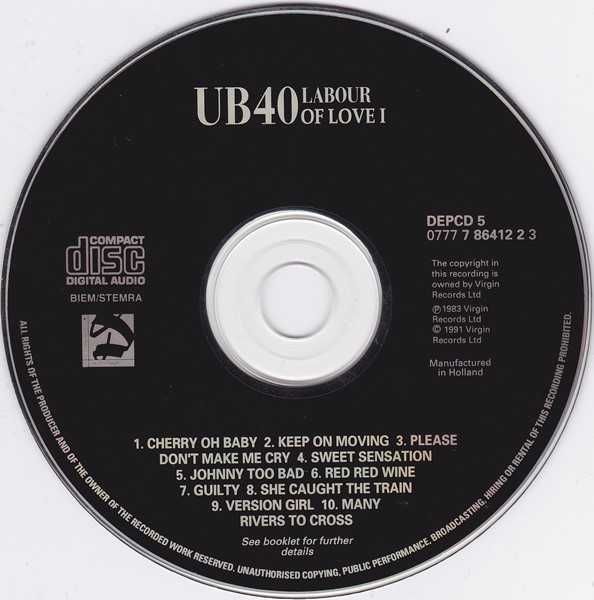 UB 40 - Labour of Love (CD)