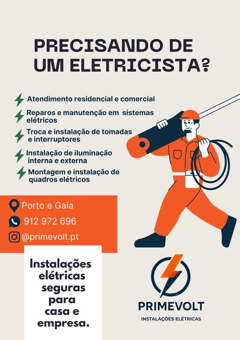 PrimeVolt Instalações Eletricas