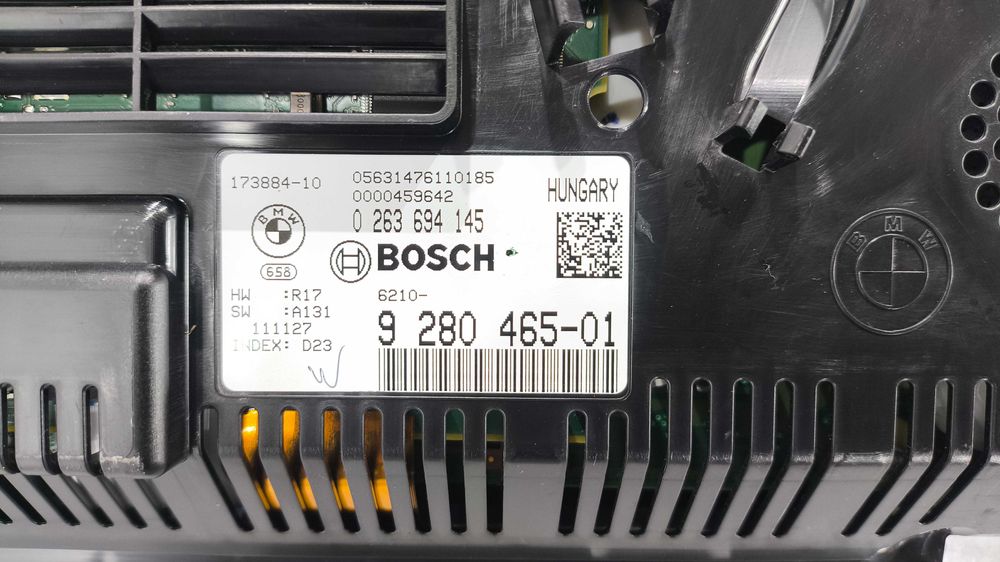 Quadrante/Conta KMS Digital BMW serie 5/6/7 (F10/F11/F12/F13/F01/F02) 9280.465
