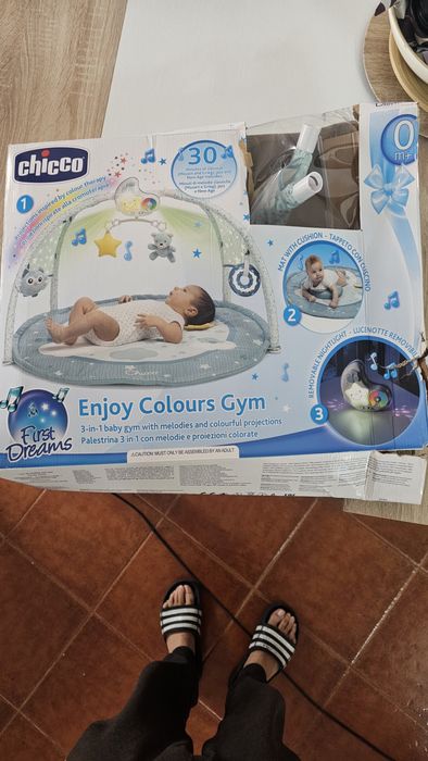 Chicco Enjoy Colours, Ginásio para Bebês 3em1