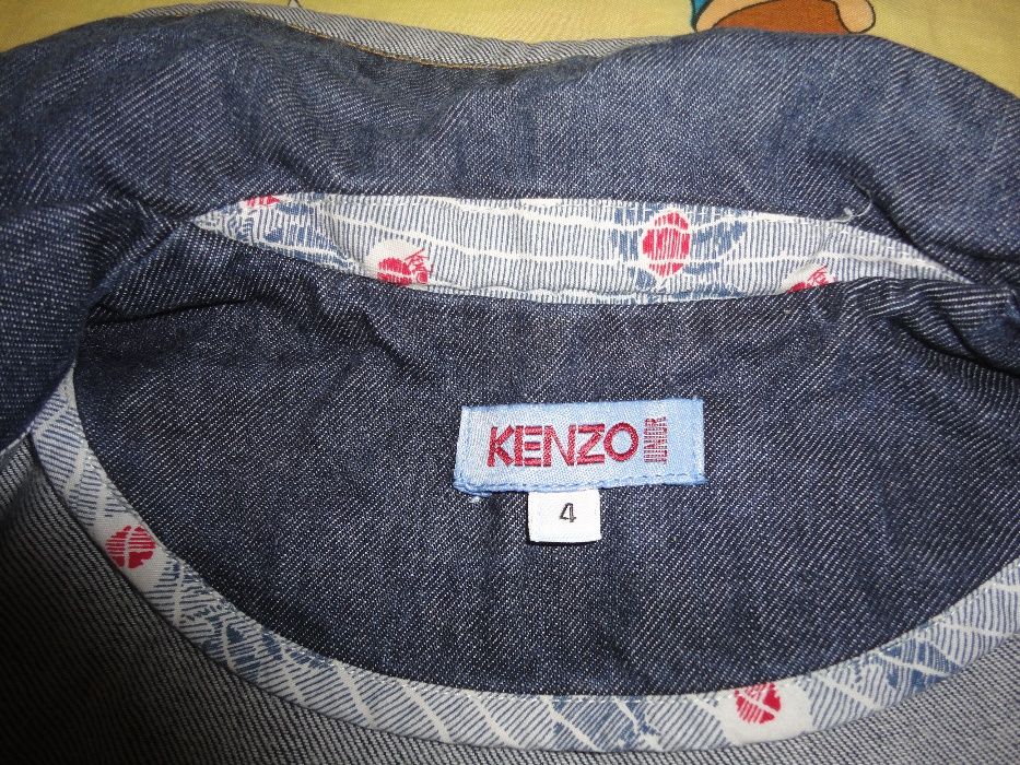 Пиджак/ветровка джинс KENZO, на рост 104-110см.(4-5лет)