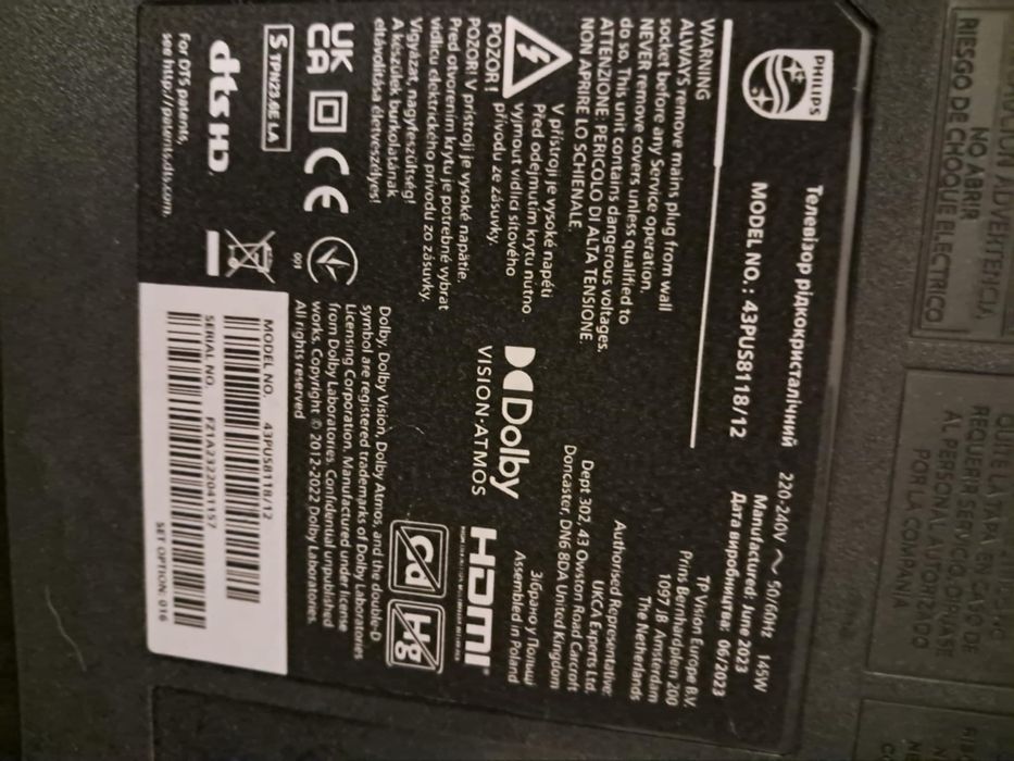 Telewizor Philips 43 cale