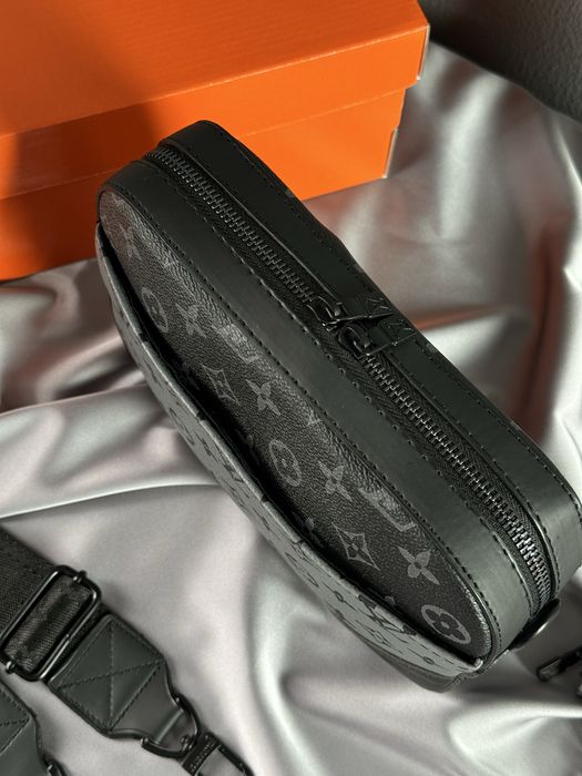 Чоловіча сумка Louis Vuitton мужская сумка барсетка дуо 2в1 мессенджер клатч через плечо