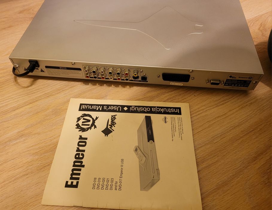 Manta emperor IV - odtwarzacz DVD