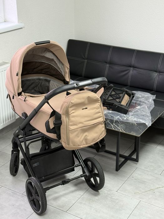 Коляска універсальна CARRELLO Alfa 2025 CRL-6522 2в1 Natural Beige