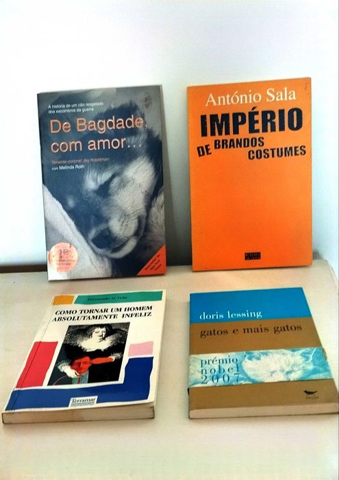 Livros baratos em bom estado de conservação