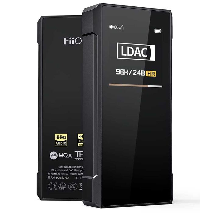 FiiO BTR7 портативний Bluetooth ЦАП+підсилювач для навушників.