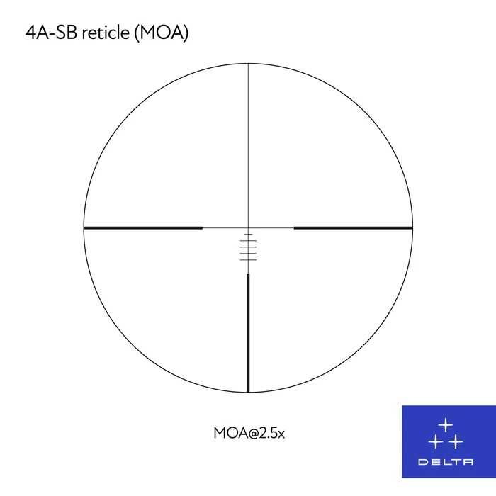Luneta celownicza Delta Titanium HD 2,5-15x56 4A SB