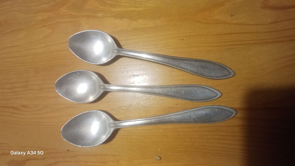 Sztućce aluminiowe prl