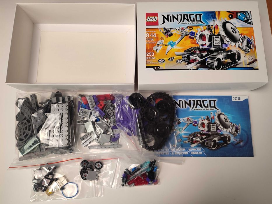 LEGO Ninjago 70726 - Niszczyciel - Komplet 100% Gdańsk Jasień • OLX.pl