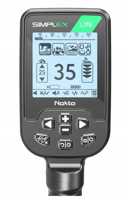 Wykrywacz Detektor Metalu Nokta Simplex Lite SX28 11" DD