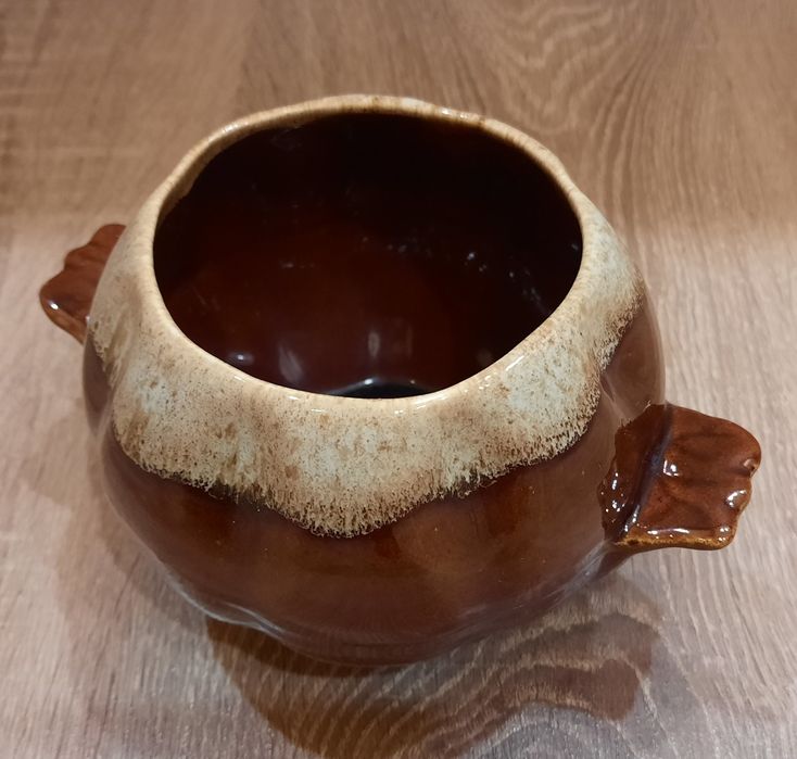 Горшочек керамический для запекания + подарок