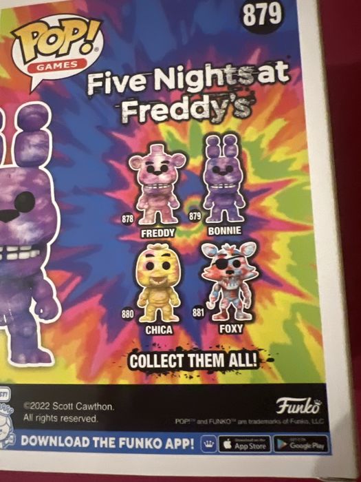 Figurka funko pop fnaf bonnie 879