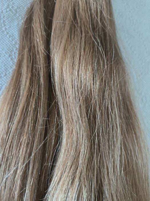 Włosy dziewicze jasny blond
