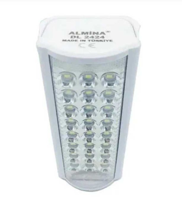 Фонарь Almina DL-2424 аккумуляторный лампа повербанк  аварийный свет