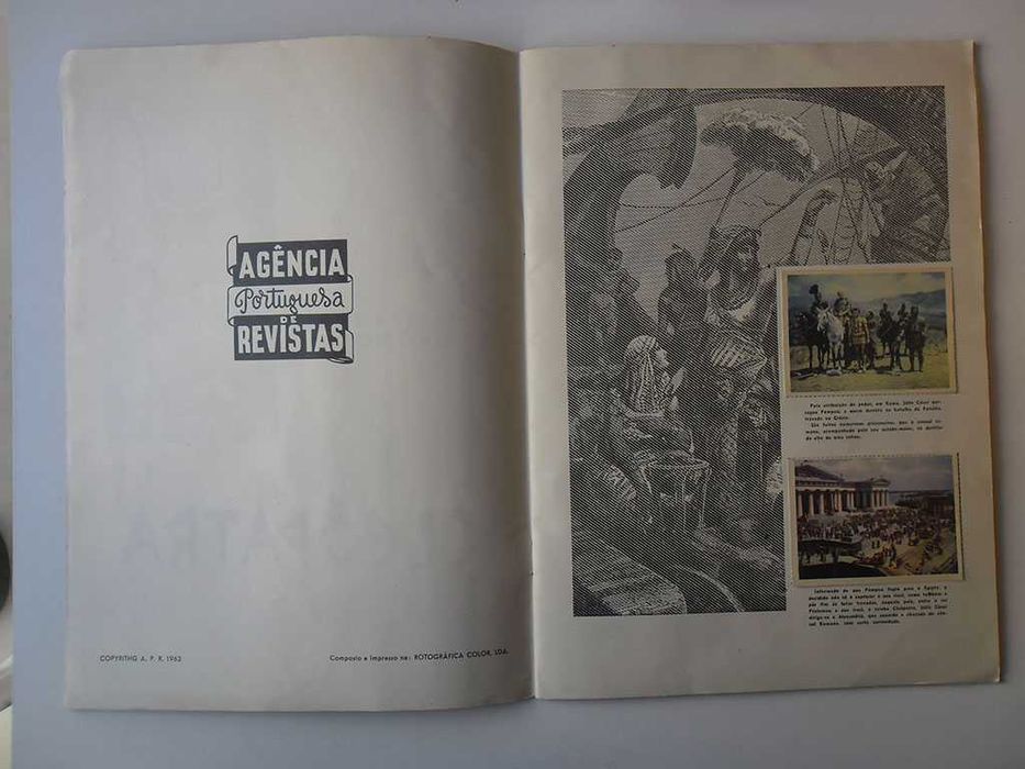 Caderneta Cromos Cleópatra, Os Dez Mandamentos