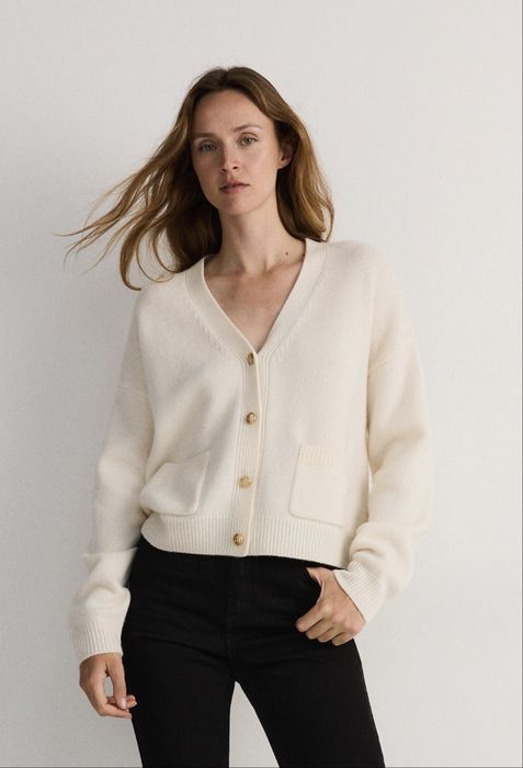 Кардиган reserved premium , светр, джемпер , вовна