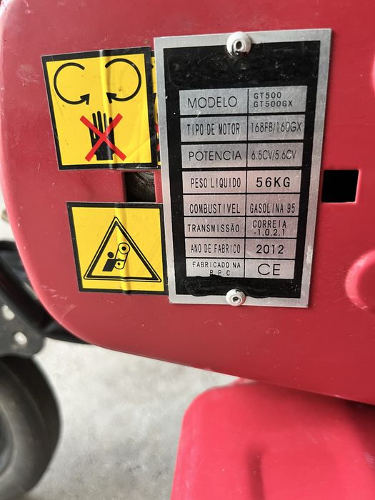 Moto enxada impecavel