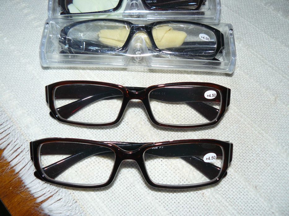 Okulary damskie męskie szkło różne ostrości