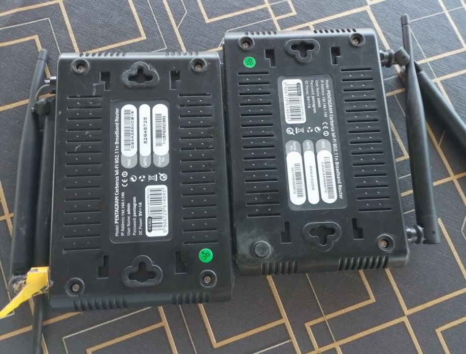 Routery Cerberus, na części.