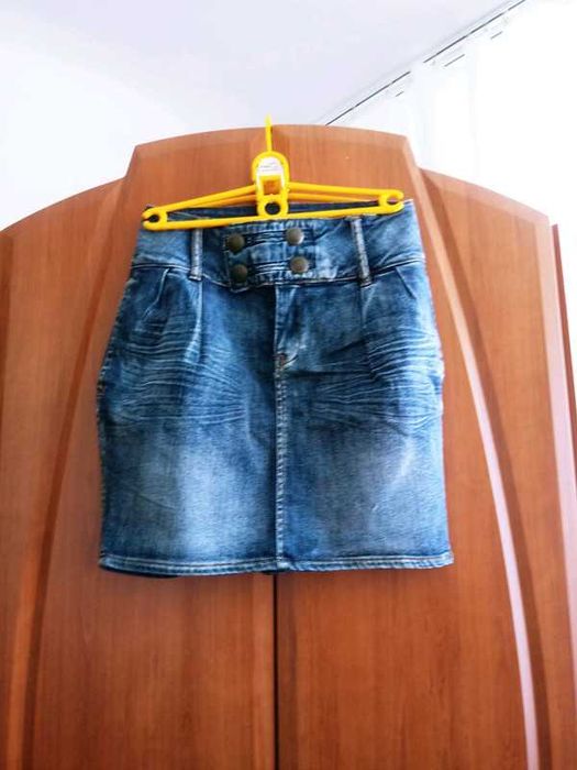 Spódnica dżinsowa Mango M 38 10 miniowka