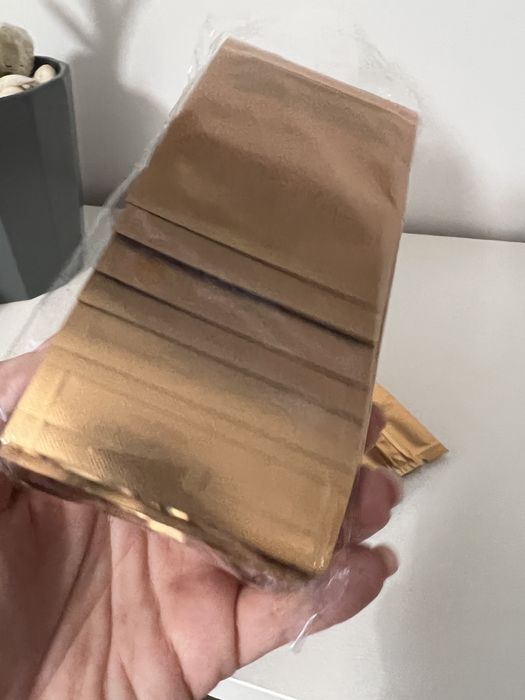 Pack 100 unidades saco opaco dourado