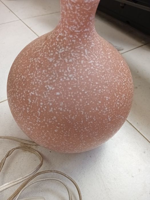 Base em cerâmica candeeiro de mesa