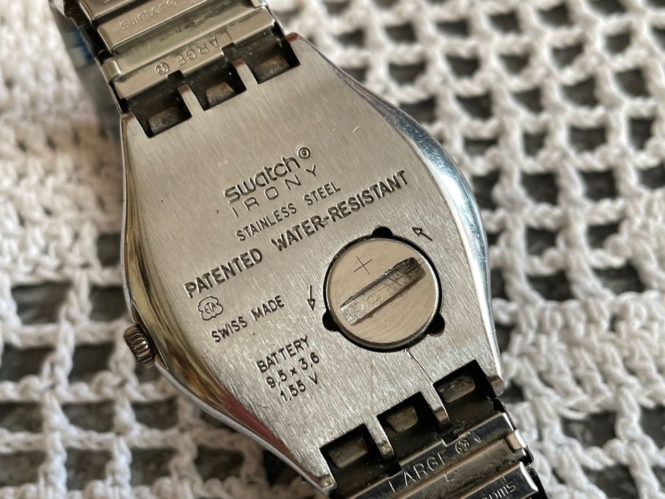 Fajny zegarek kolekcjonerski Swatch IRONY Swiss Made