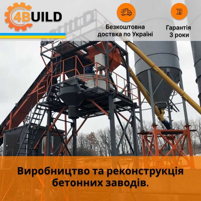 Бетонный мобильный комплекс, бетонный завод, мобильный, стационарный