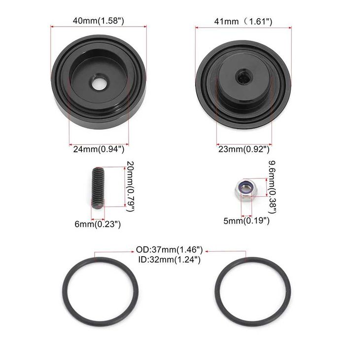 Tampa Vedante Vidro Universal